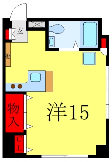コイケハイムの間取り図