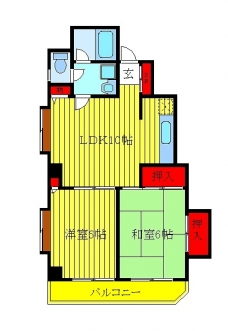 グリーンヒル文京の間取り図