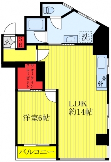 ライオンズマンション本駒込檀の間取り図