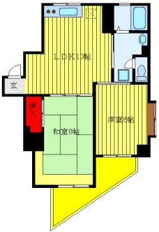 グリーンヒル文京の間取り図