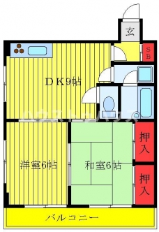 サンドエルの間取り図