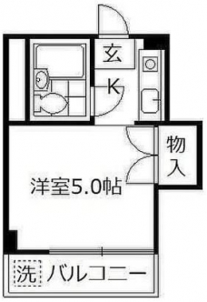 サンルート徳丸の間取り図