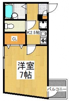 ウィンディヴィラ目白の間取り図