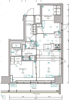 DIPS赤羽RESIDENCEの間取り図