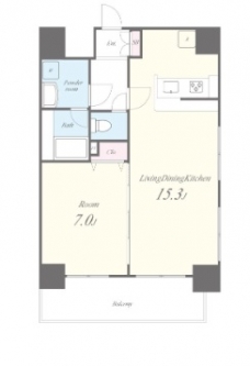 ソレアード並木の間取り図
