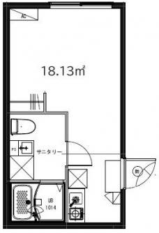 MONOLITH　OGI-OHASHIの間取り図
