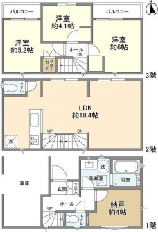 Kolet与野#24の間取り図
