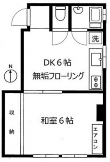 紅谷ビルの間取り図