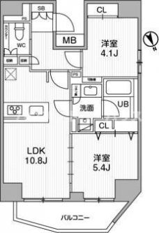 SYFORME江戸川橋の間取り図