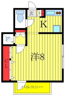 第一福寿荘の間取り図