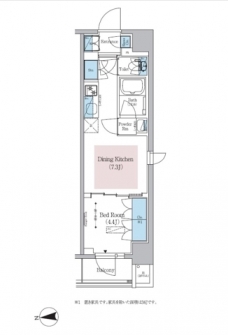 アーバネックス新御徒町駅前の間取り図