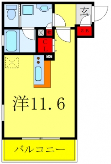 Luna Azulの間取り図