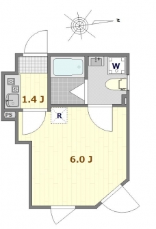 ノーザンロード浮間舟渡Ⅱの間取り図
