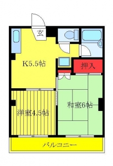 アーバンハウスの間取り図