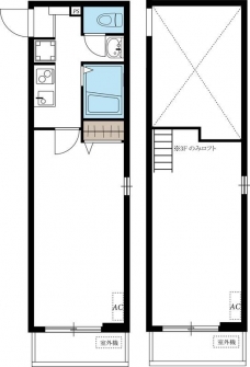 レジディスかわぐちの間取り図