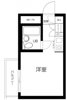 メゾン池袋の間取り図
