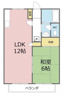 アーバニティーテラスの間取り図
