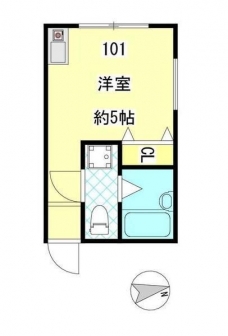 パティオ板橋徳丸の間取り図