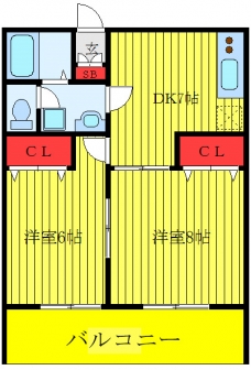 ロイヤルパークハウス大泉の間取り図