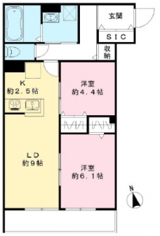 ル　シエルの間取り図