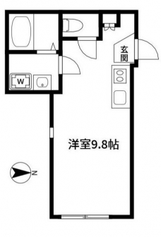 ラフォルテ上板橋の間取り図