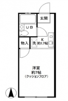 アーバンヒルズ向丘の間取り図