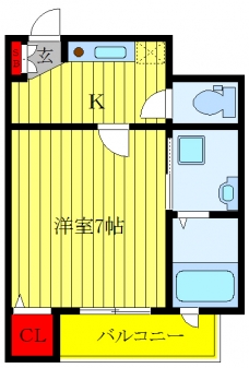 H・A・B　Ⅶの間取り図