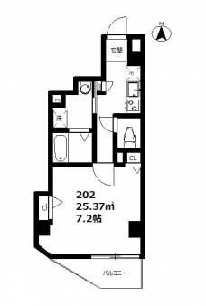 DeLCCS池袋本町の間取り図