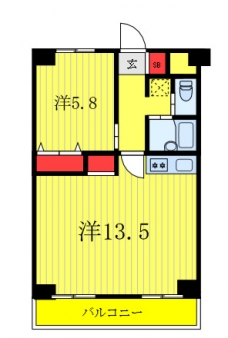 アーツ白金の間取り図