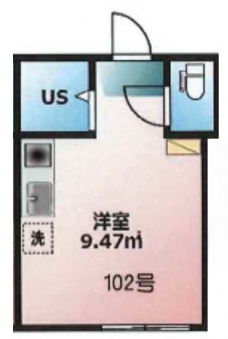 アーバンプレイス要町Vの間取り図