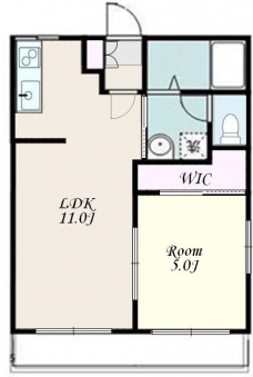 ホワイトハイツの間取り図