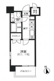 ドゥーエ川口の間取り図