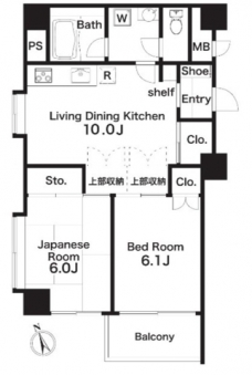 ライブ赤羽の間取り図