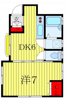 アールKの間取り図