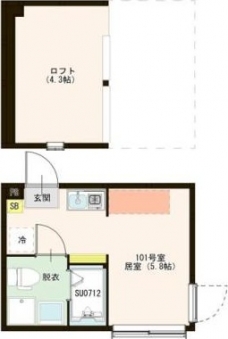 アーバンレジデンス光が丘の間取り図