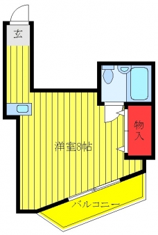 上池袋ハイムの間取り図