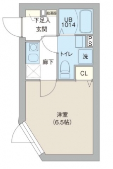 レピュア三ノ輪レジデンスⅡの間取り図