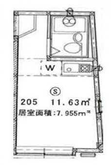 ライフピア大塚の間取り図