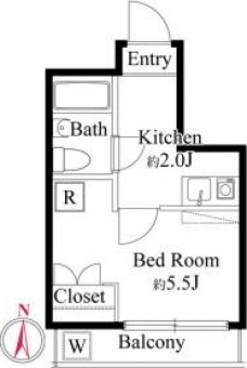 エクセル8ｔｈの間取り図