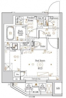 KNOTS大山の間取り図