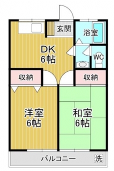 プリメーラ川口の間取り図