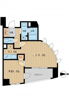 KDX川口幸町レジデンスの間取り図