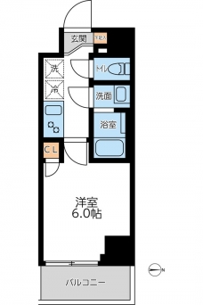 オーキッドレジデンス西川口 の間取り図