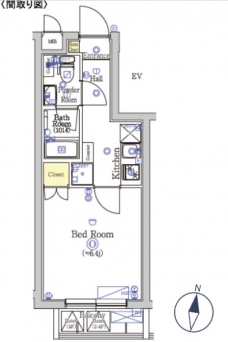SHOKEN Residence西川口の間取り図