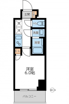 オーキッドレジデンス西川口 の間取り図