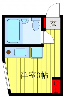 アリックスビルの間取り図