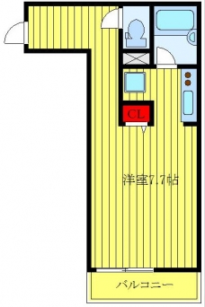 ラ・クローネの間取り図