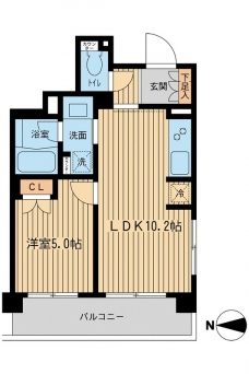 KDX川口幸町レジデンスの間取り図