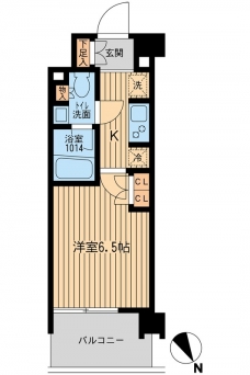 ＢＬＥＳＳ上池袋の間取り図