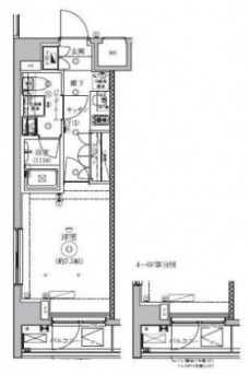 セジョリ池袋Westの間取り図